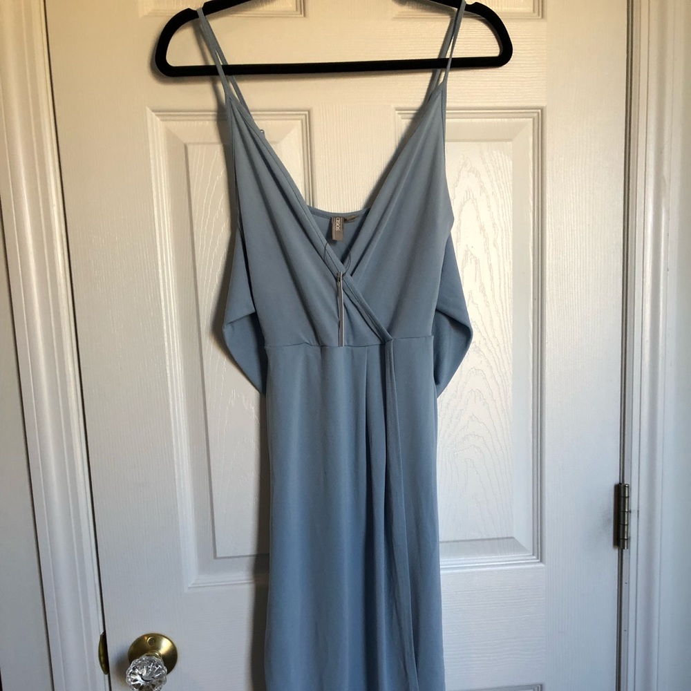 NWT sky blue knee length dress